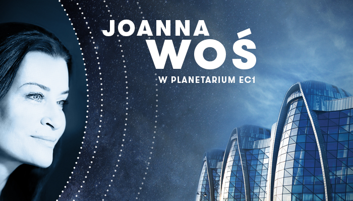 Joanna Woś w Planetarium EC1