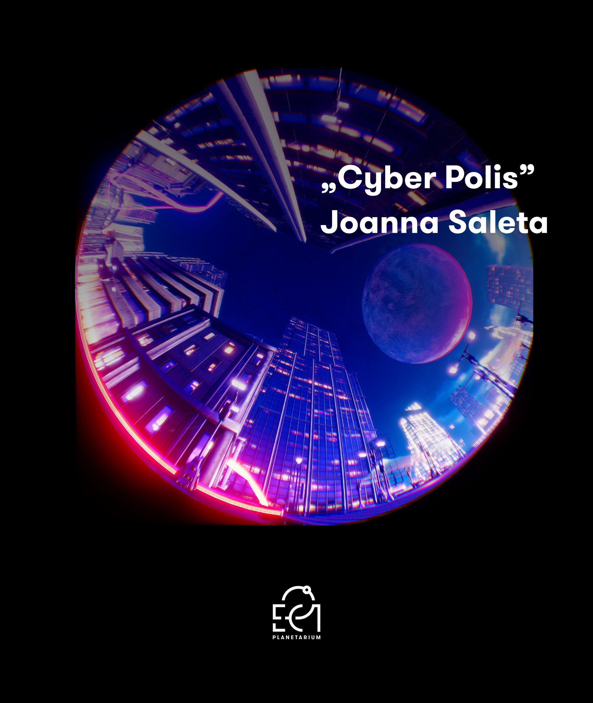 Kadr z etiudy "CyberPolis" Joanny Salety