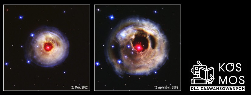 Wybuch gwiazdy Monocerotis - Kosmos dla zaawansowanych