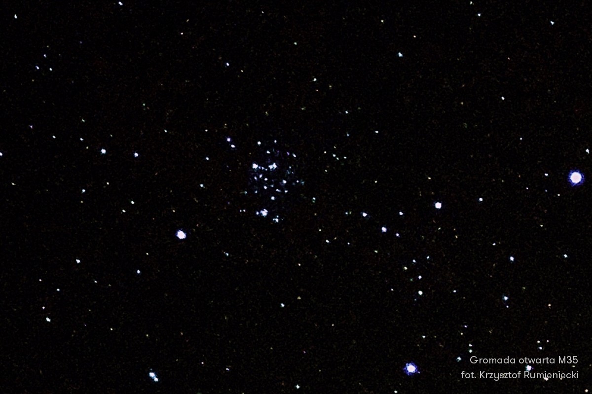 Gromada otwarta M35 w Bliźniętach