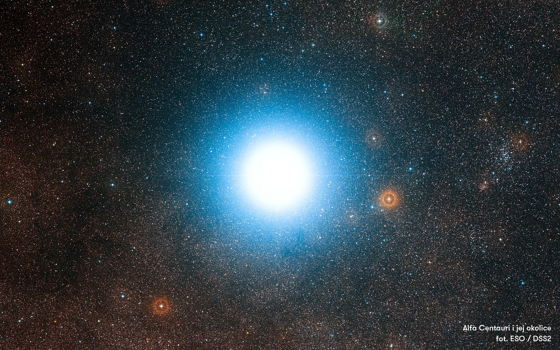 Alfa Centauri i jej okolice