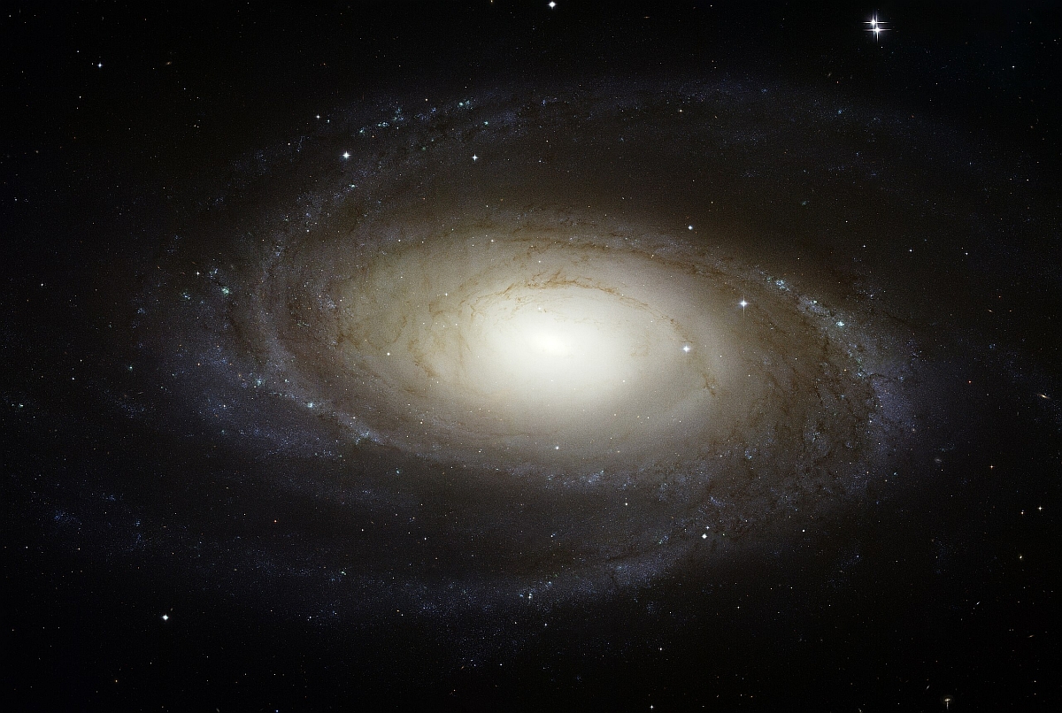 Galaktyka Bodego widok z teleskopu Hubble'a