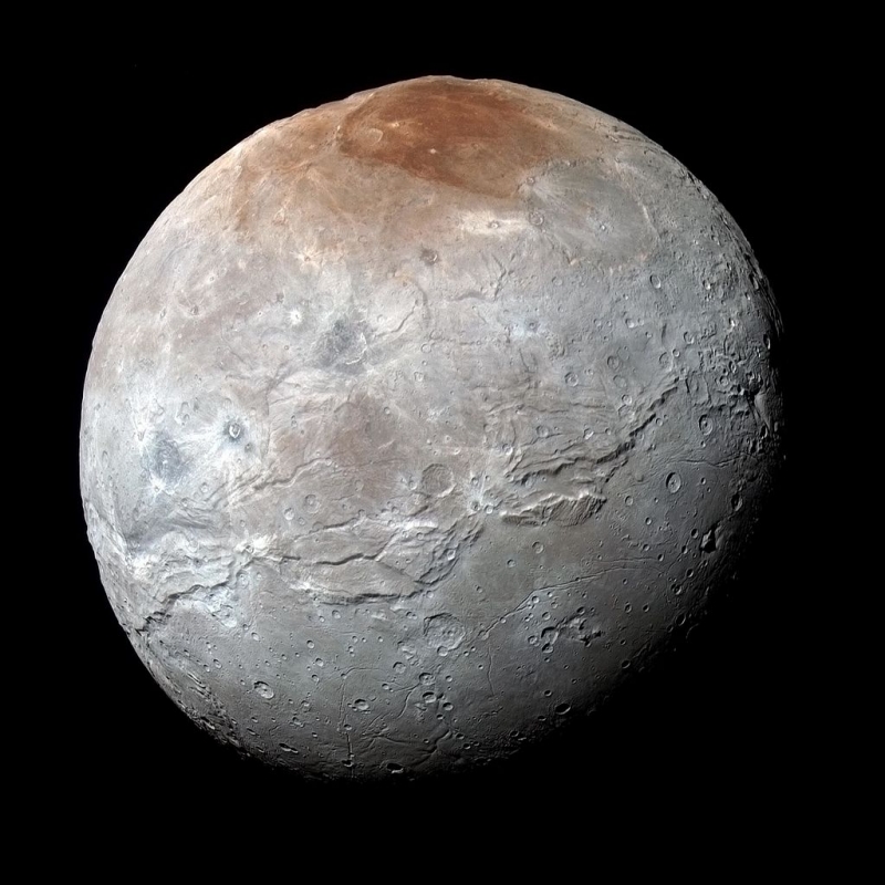 Charon - największy księżyc Plutona